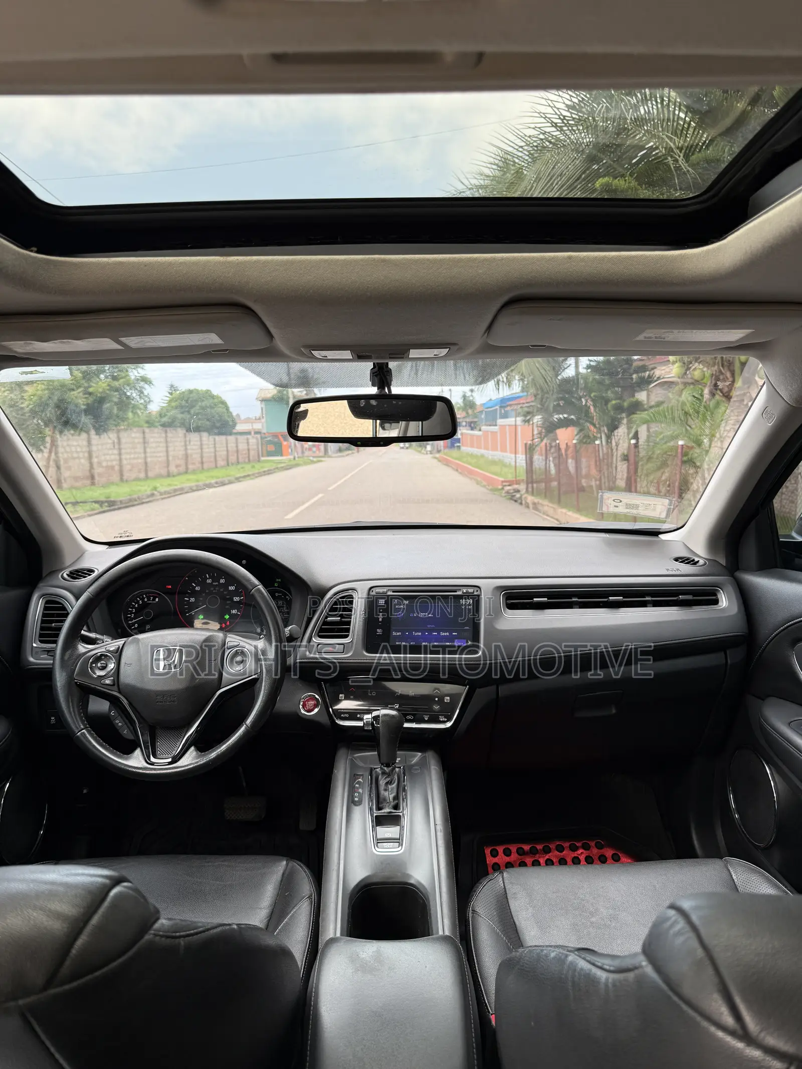 Honda HR-V EX-L w/Navigation AWD 2018 Black