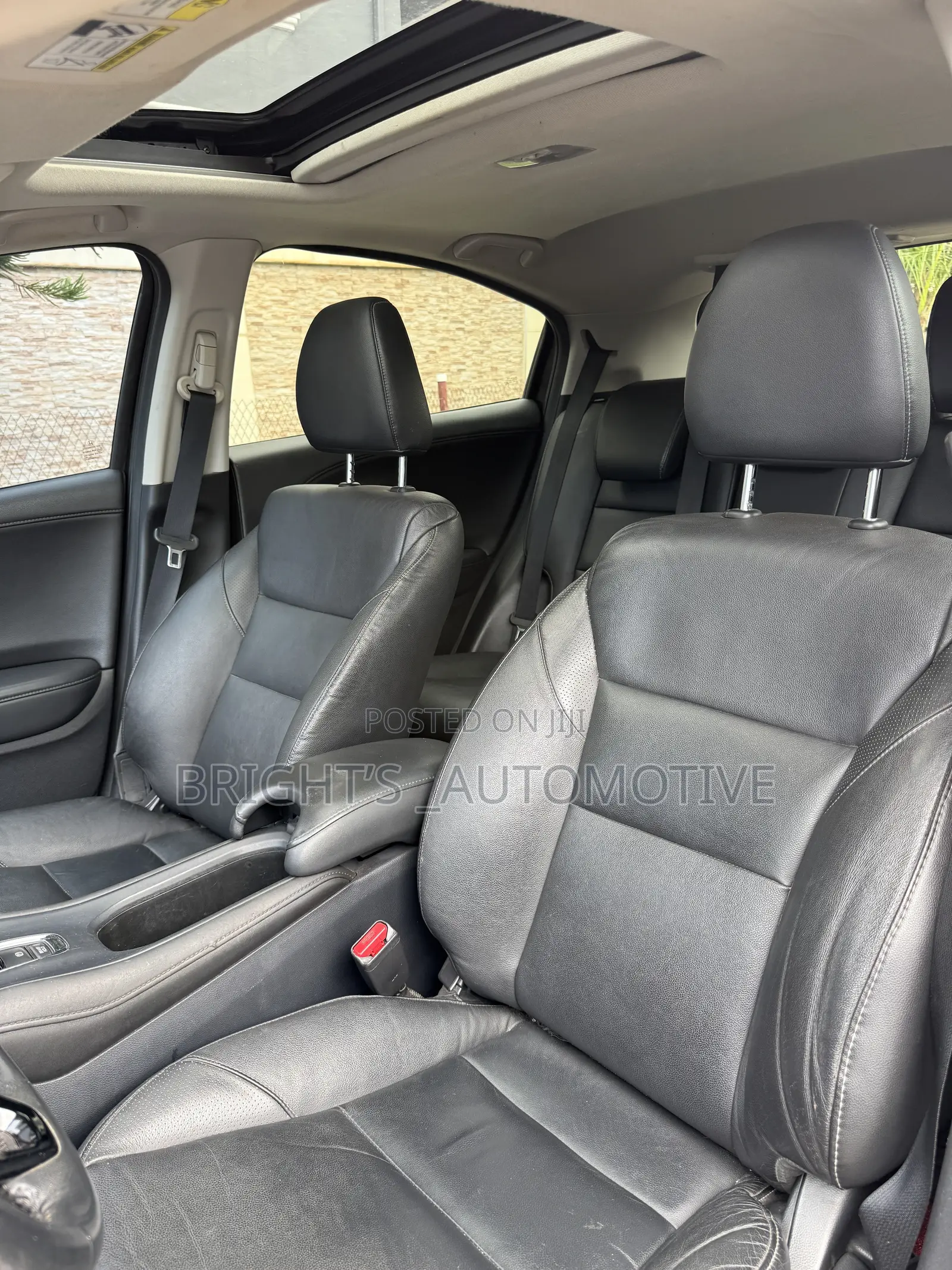 Honda HR-V EX-L w/Navigation AWD 2018 Black