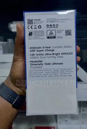 New Tecno Camon 50 Ultra 512 GB Blue