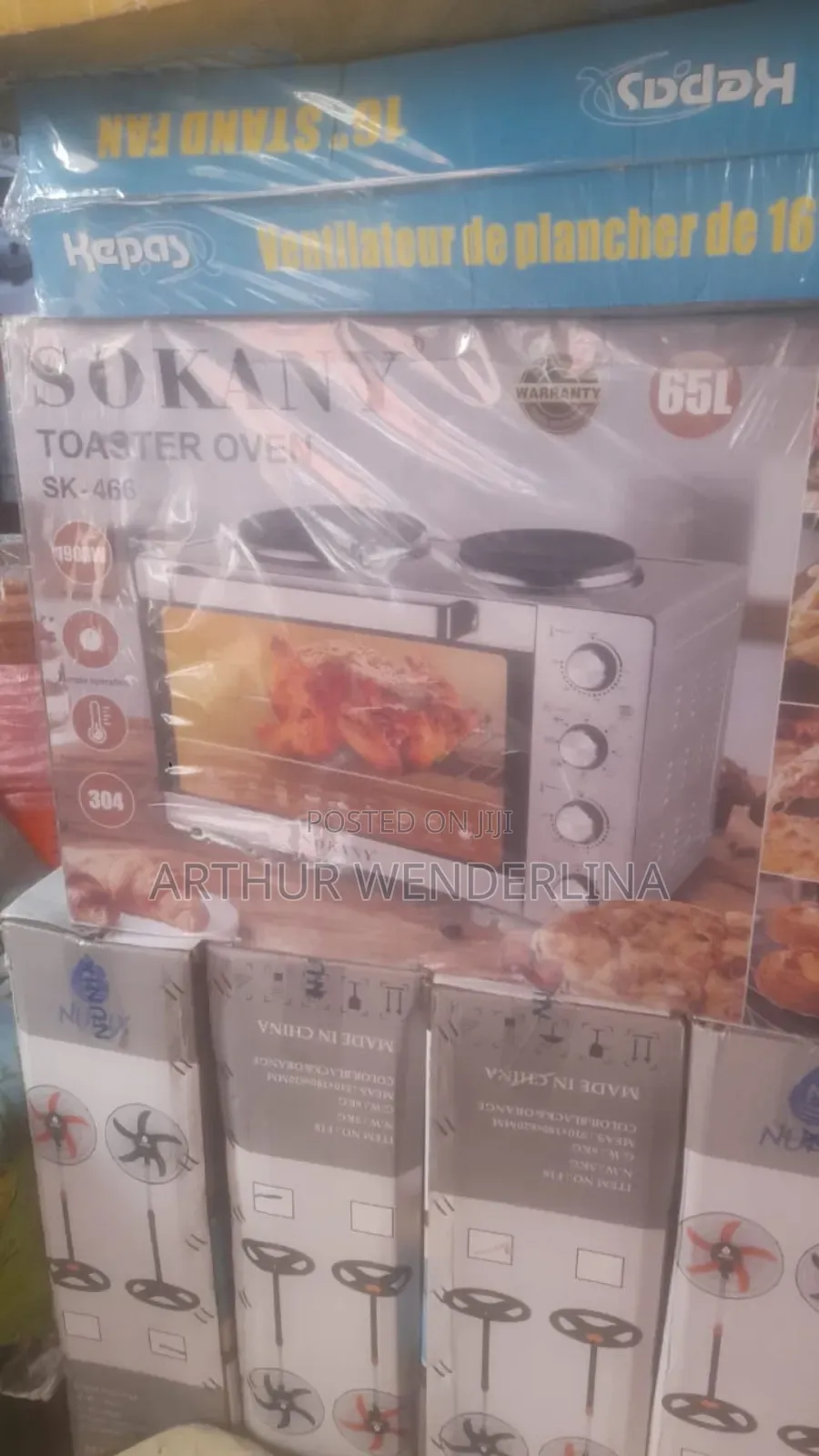 65liters Two-in-One Electric Oven User Manual