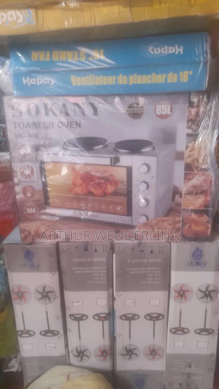 65liters Two-in-One Electric Oven User Manual