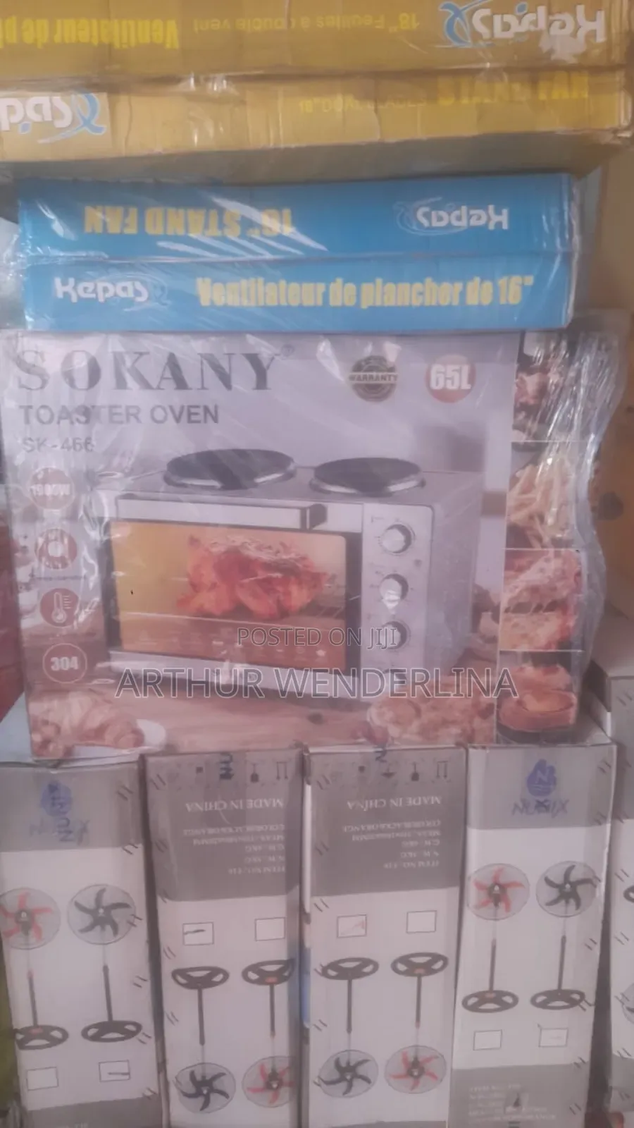 65liters Two-in-One Electric Oven User Manual