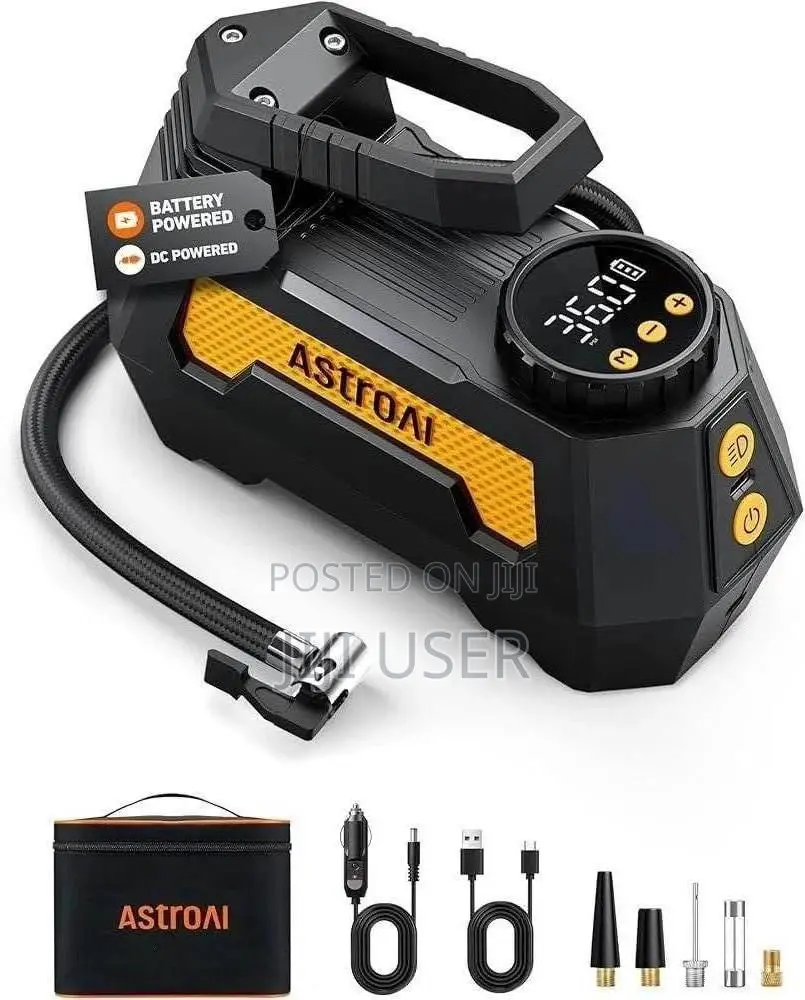 Astroai H2 Pro Cordless Tire Inflator Portable Air Compressor