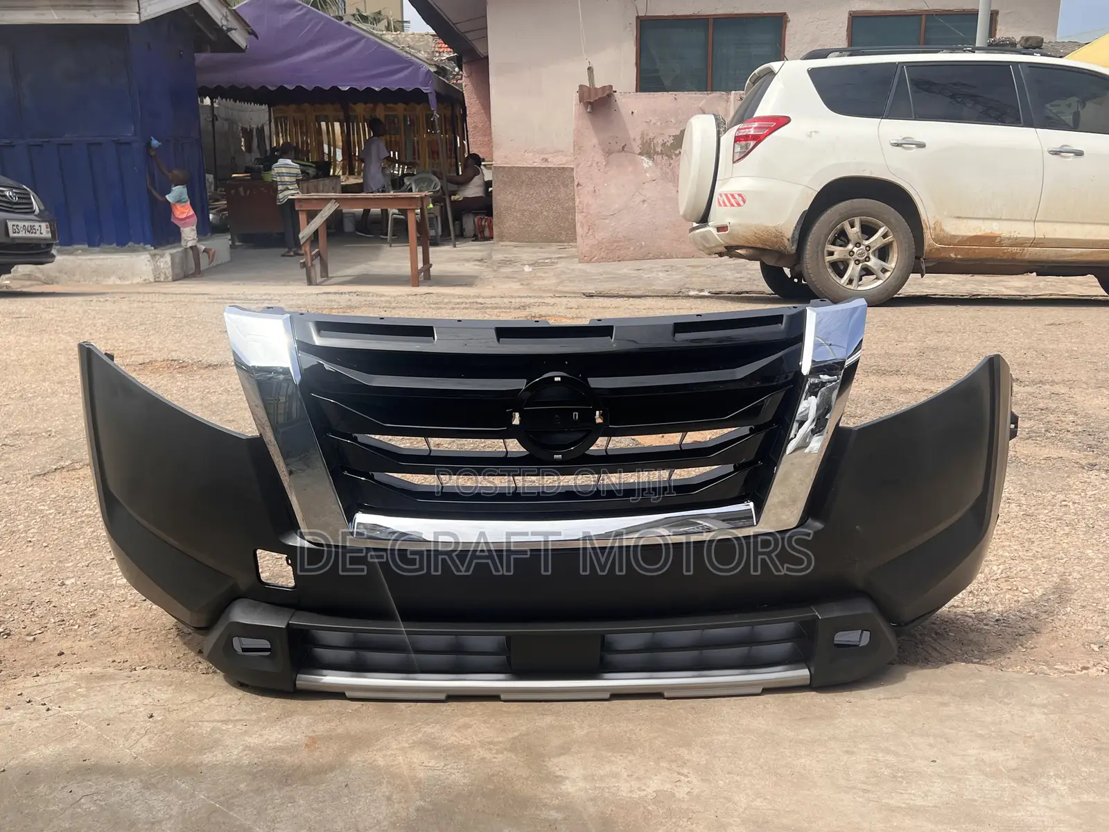 Pathfinder 23 Front Bumper Complete