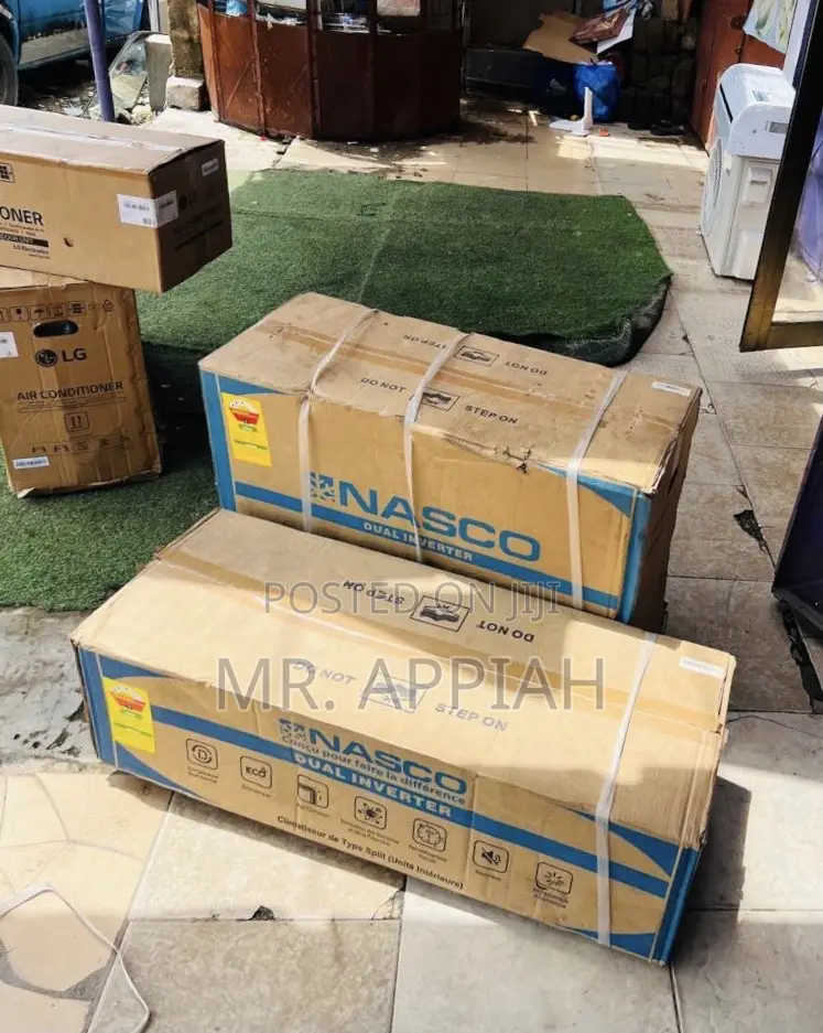 Super Adorable Nasco 2.5hp Dual Inverter Ac(White)2025 Model.