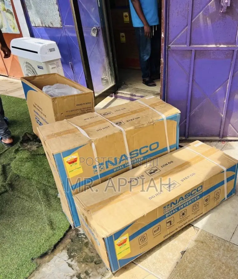 Super Adorable Nasco 2.5hp Dual Inverter Ac(White)2025 Model.