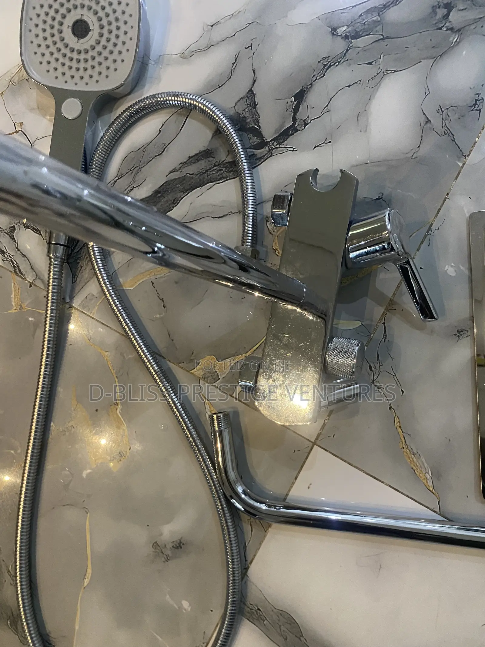 Stainless Shower Mixer 4 in 1