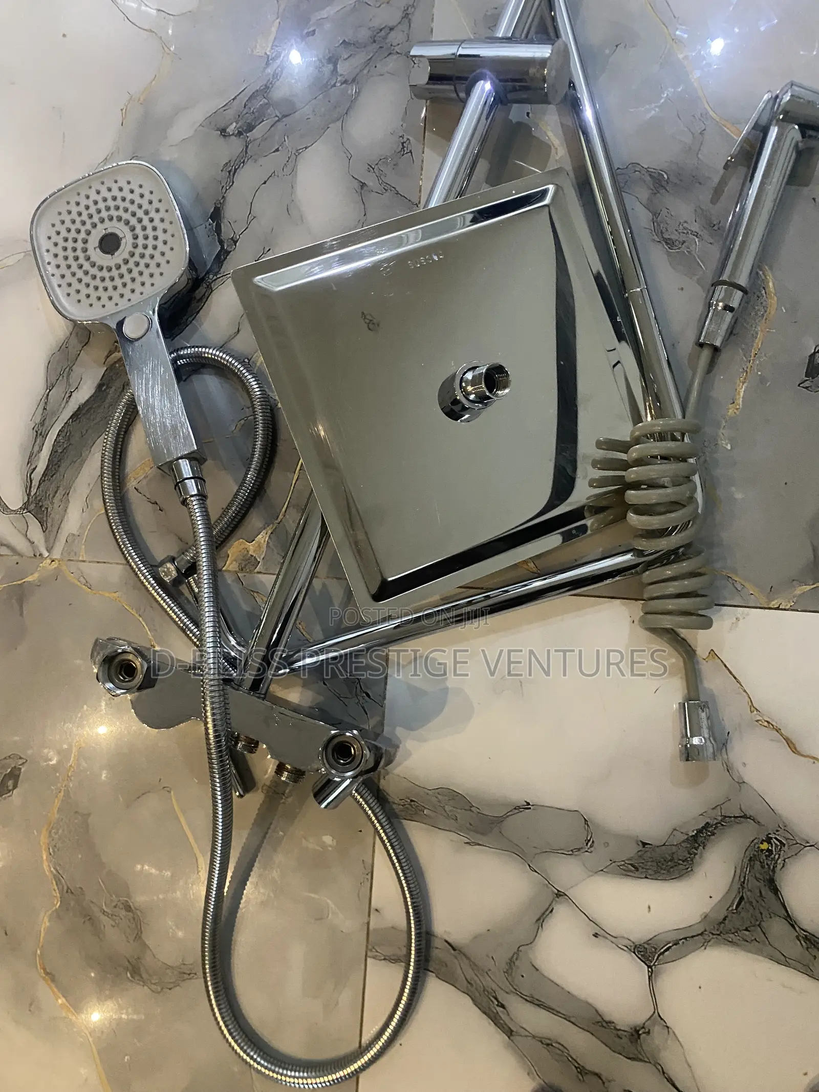 Stainless Shower Mixer 4 in 1