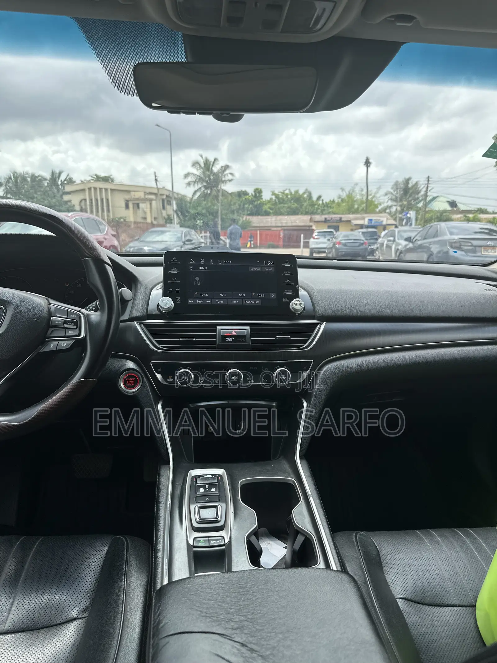 Honda Accord EX-L 2.0T 2018 Black