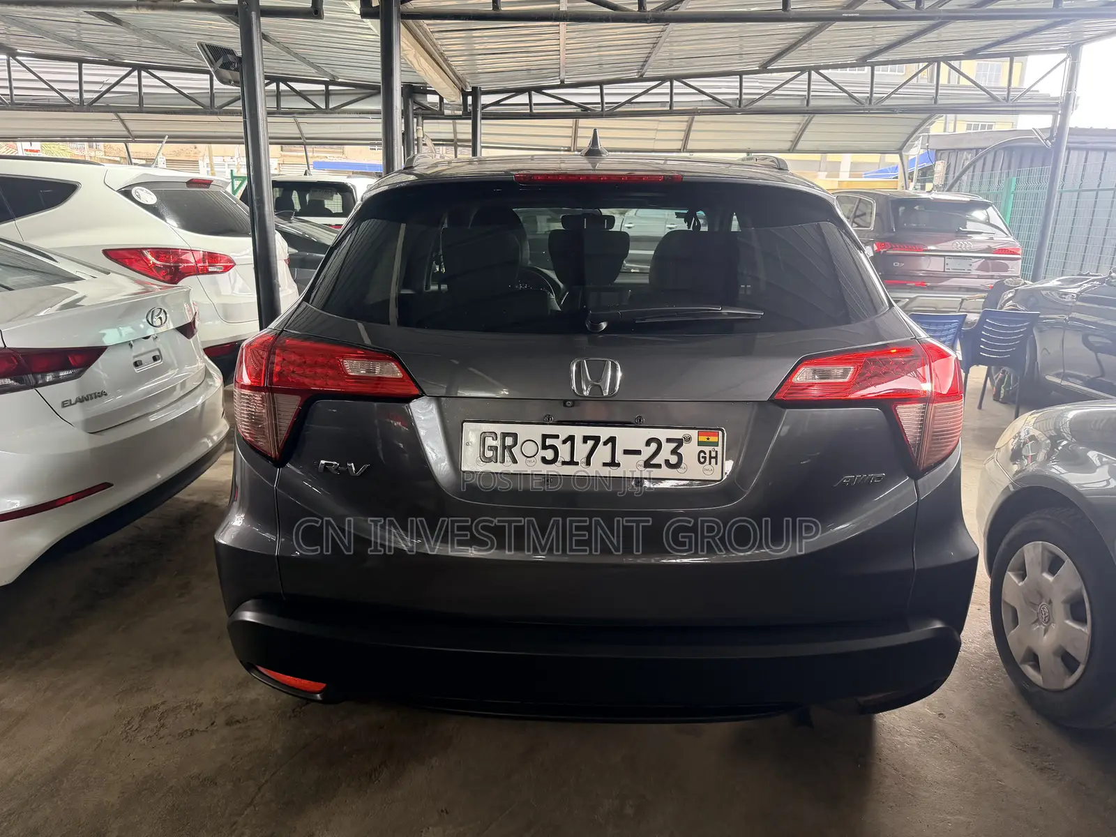 Honda HR-V EX-L w/Navigation AWD 2017 Gray