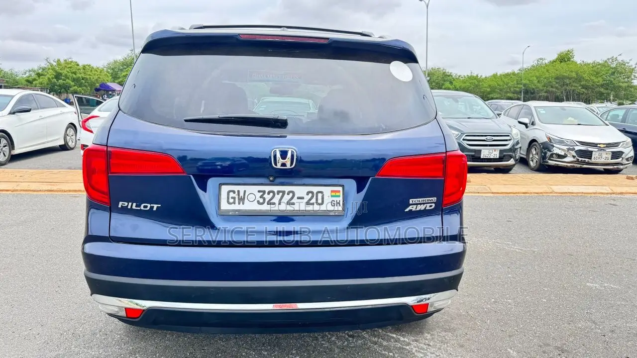 Honda Pilot Touring 4dr SUV 4WD (3.5L 6cyl 9A) 2016 Blue