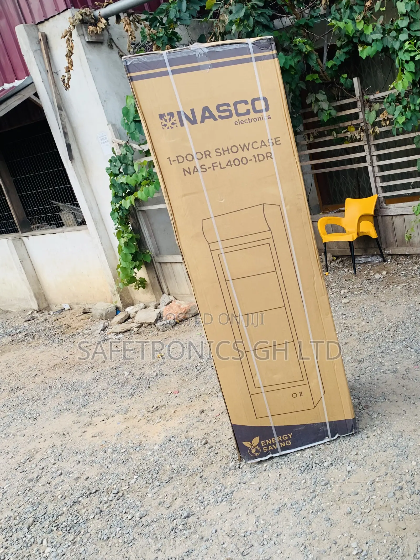 Neatly Boxed Nasco 358l Single-Door Display Fridge (Nas-Fl400-1dr)