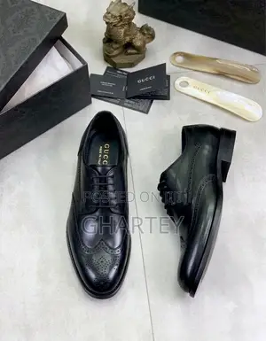 Gucci Lace Up Men Formal Shoes - Available in Brown Black