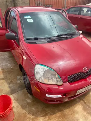 Toyota Echo Sedan 2005 Red