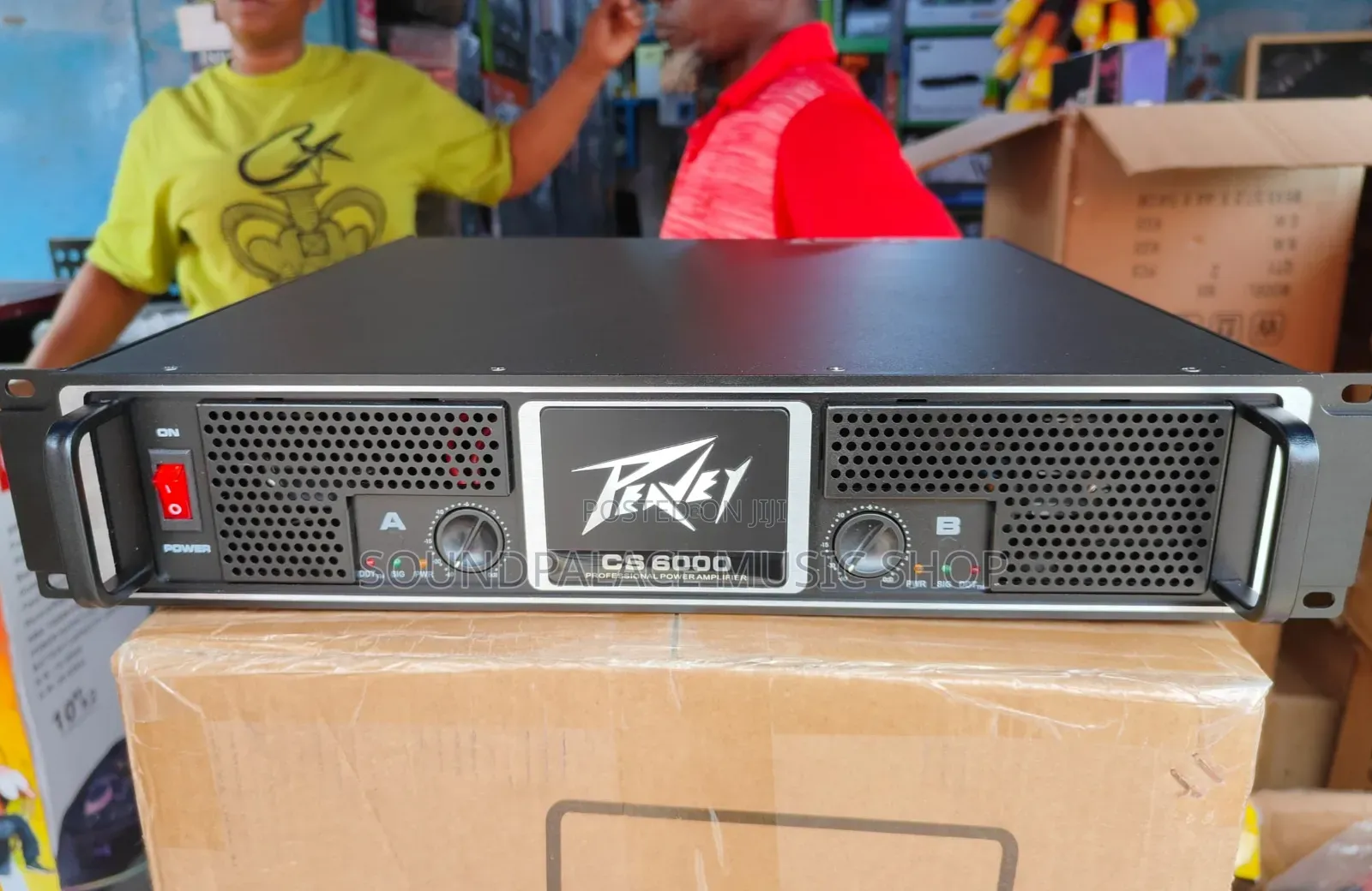 Peavey Cs 6000 Professional Power Amplifier
