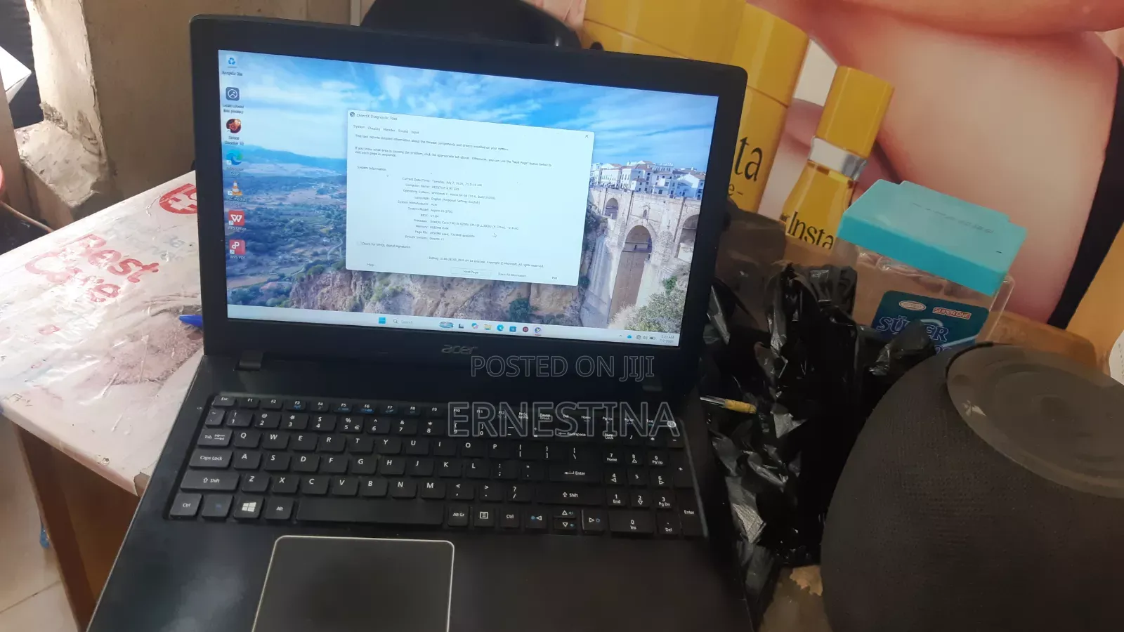 Laptop Acer Aspire E5-575G 8GB Intel Core i5 HDD 350GB