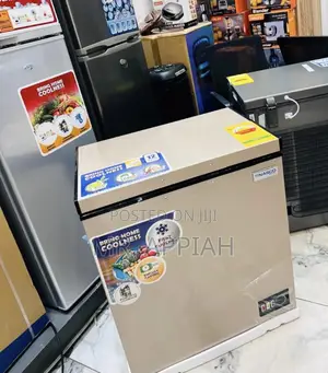 Super Unique Nasco Single Door Chest Freezer(Gold)142l,Nas200fl