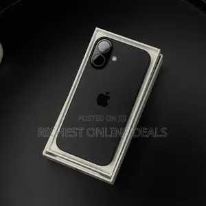 New Apple iPhone 16 256 GB Black