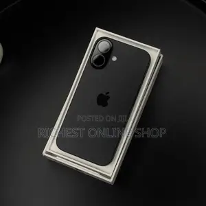New Apple iPhone 16 256 GB Black