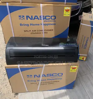 Reliable Nasco 1.5hp Black Mirror Split Air Conditioner R410 Gas