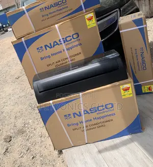Try Massive Nasco 1.5hp Black Mirror Split Air Conditioner R410 Gas