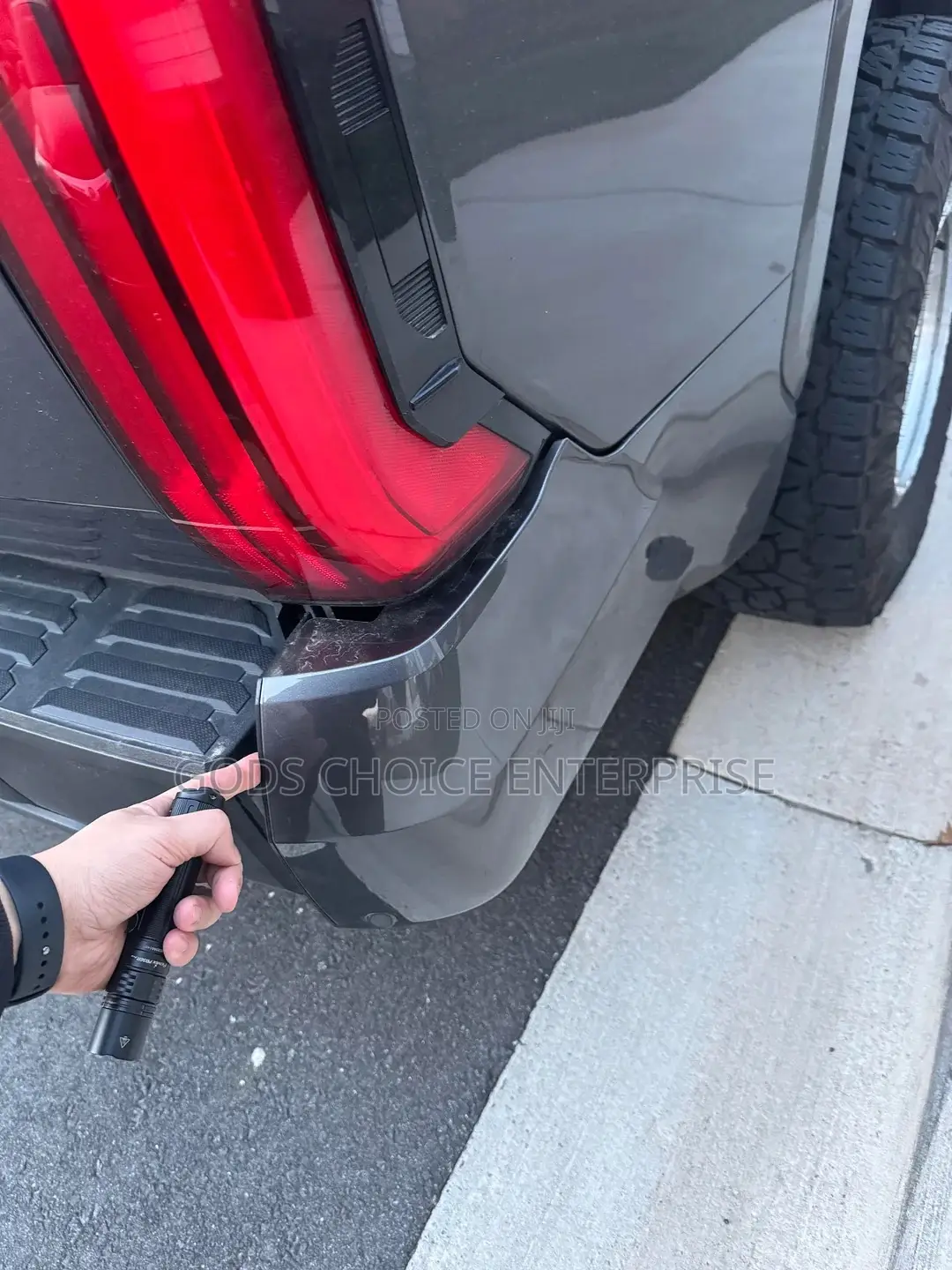 Tundra 2023-2024-2025 Back Bumper Side Ends