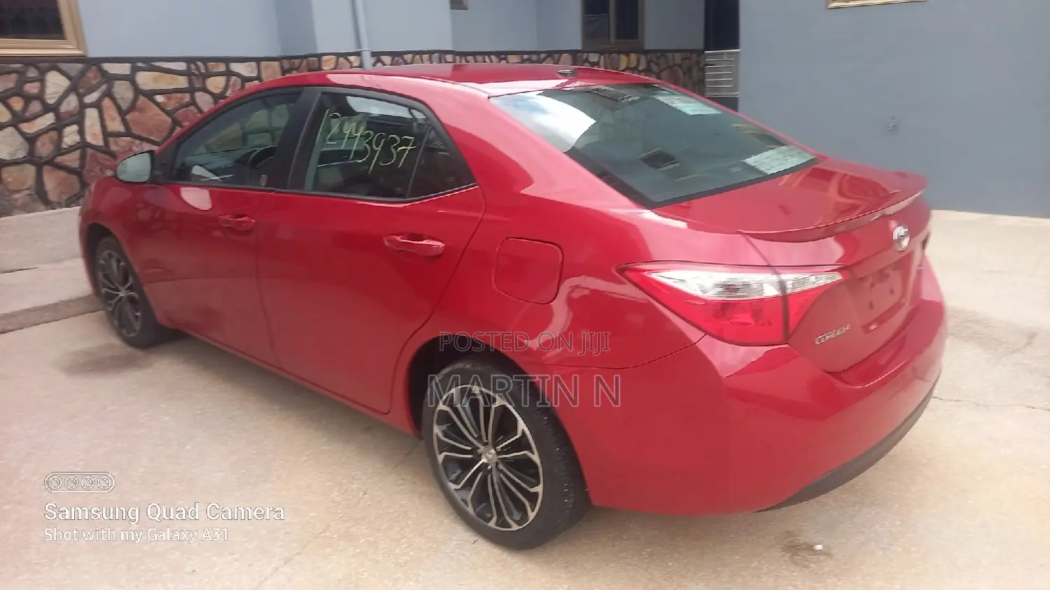 Toyota Corolla S Premium 4dr Sedan (1.8L 4cyl CVT) 2015 Red