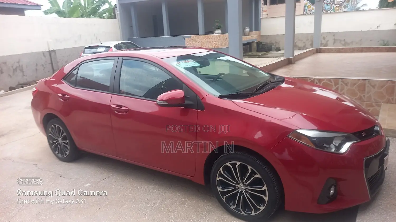 Toyota Corolla S Premium 4dr Sedan (1.8L 4cyl CVT) 2015 Red