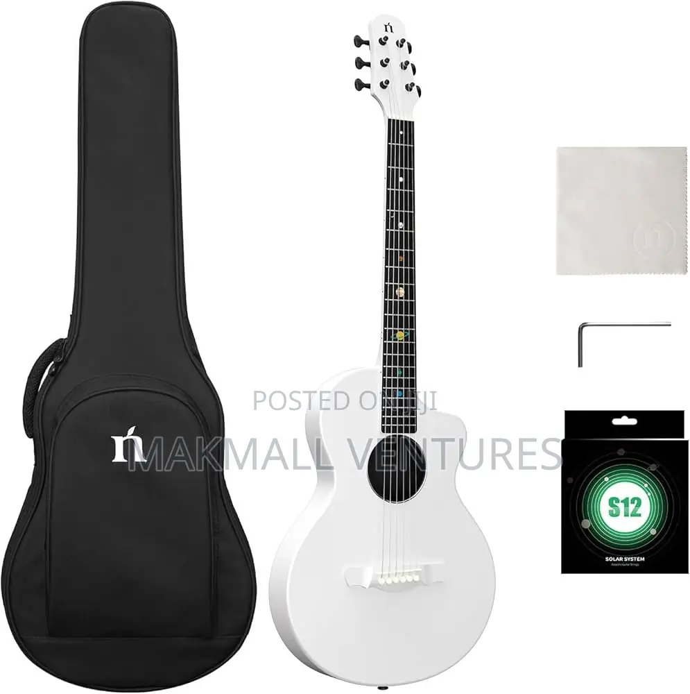 Natasha Asteroid 38 Inch Carbon Fiber Acoustic Guitar