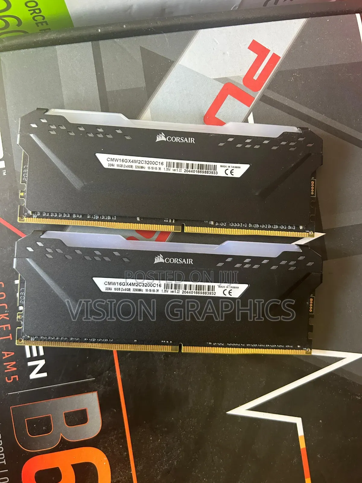 Corsair Vengeance Pro RGB Ram 8x2 16gb