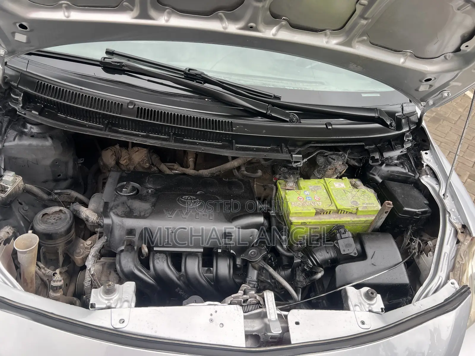 Toyota Yaris 2007 Gray