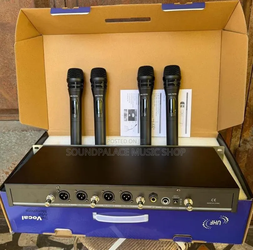 Digital Shure Mx7070 4in1 Wireless Microphone