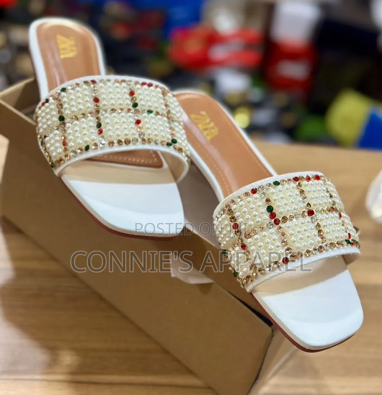 Ladies Zara Slippers in Box
