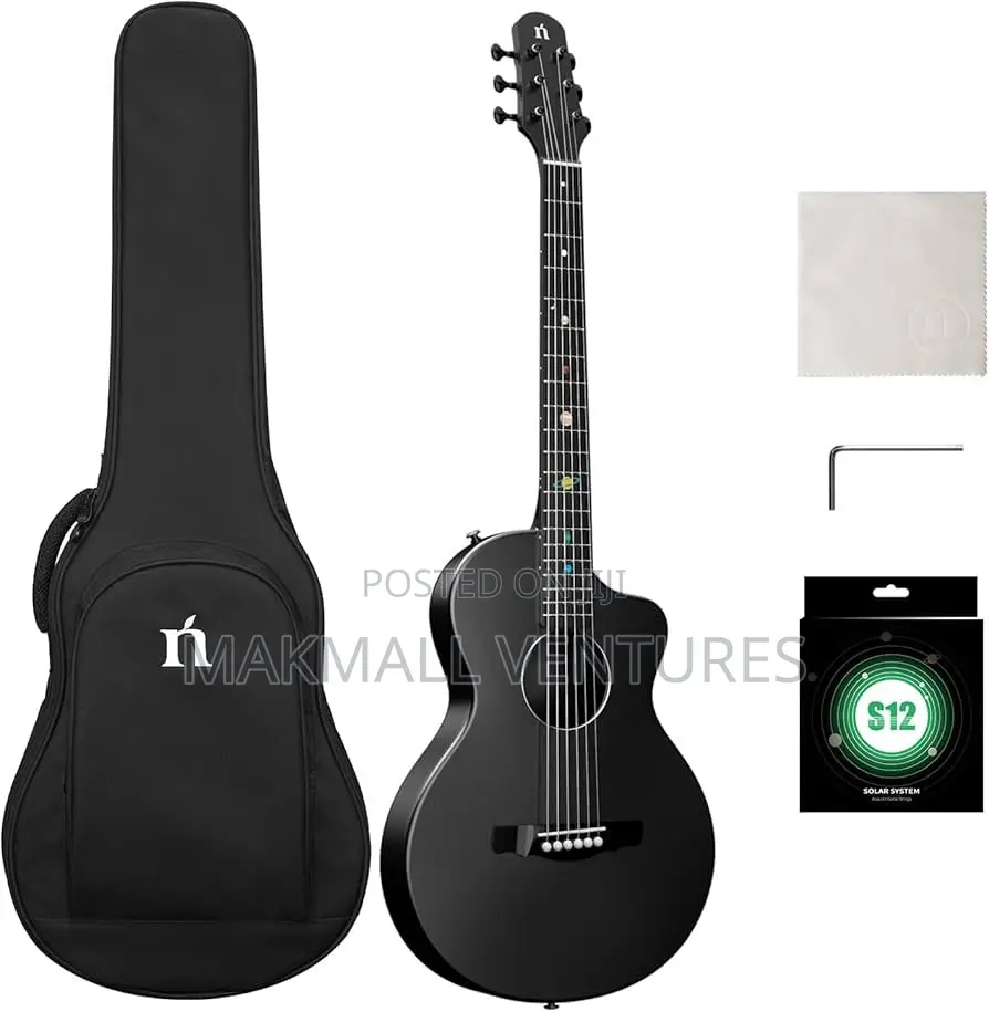 Natasha Carbon Fiber Acoustic Guitar, 18 Inch