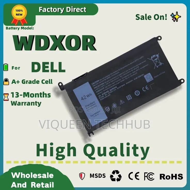 Dell Wdxor Battery