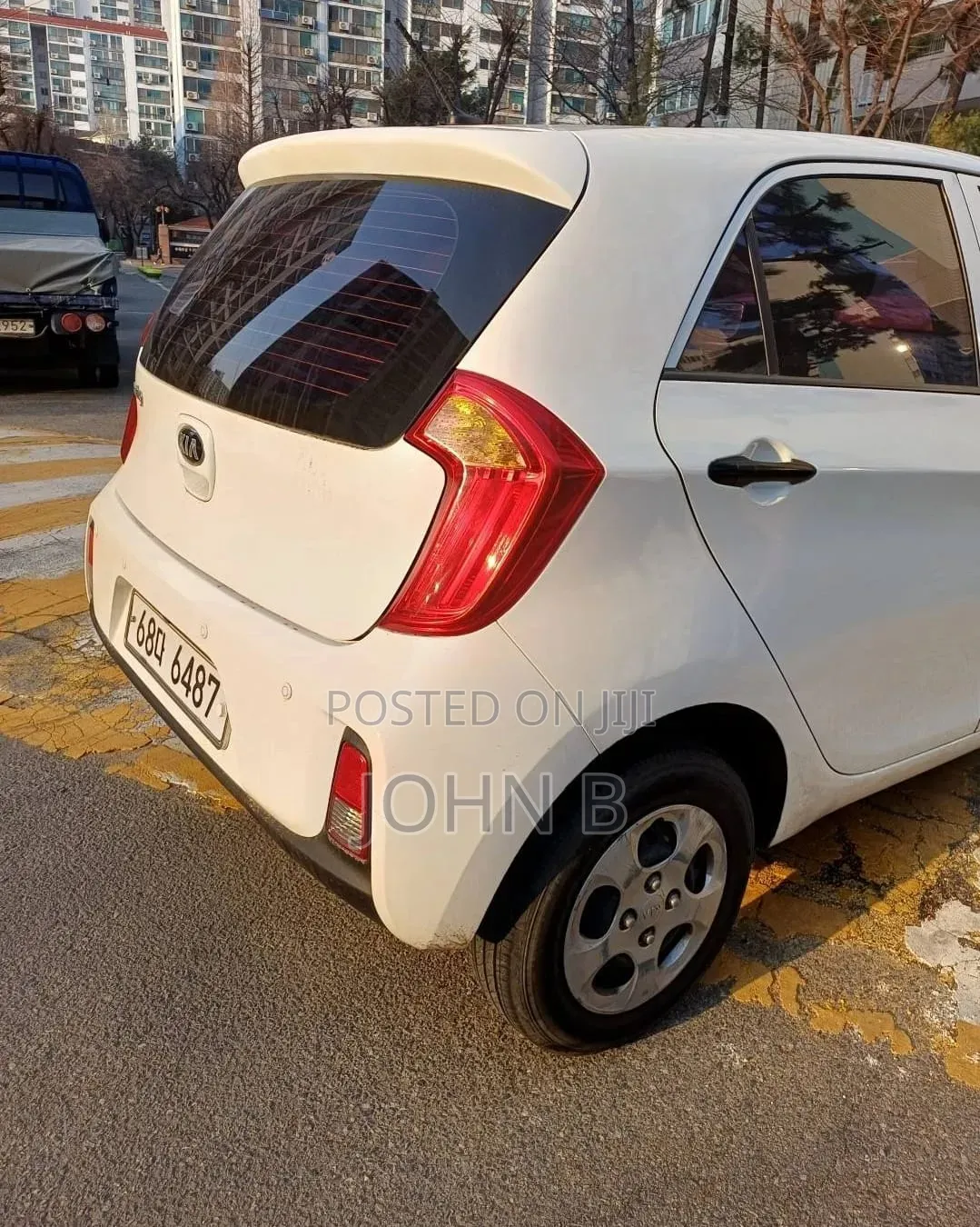 Kia Morning 2016 White