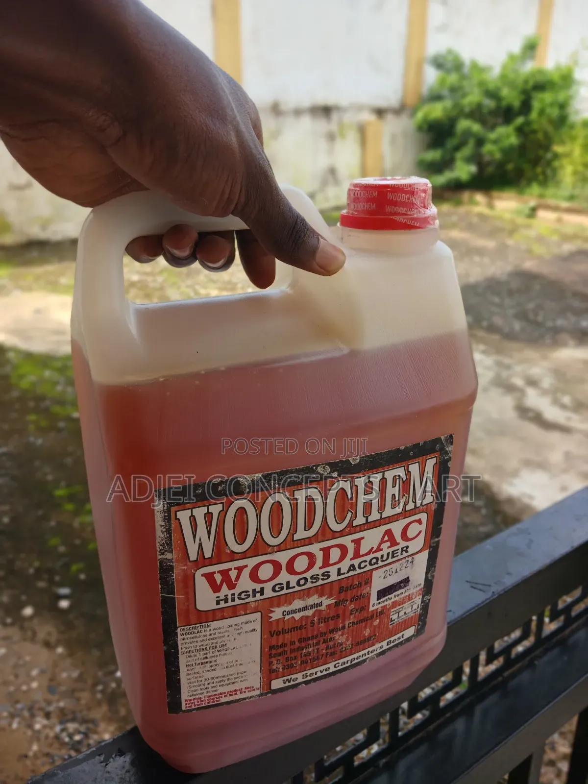 Woodchem Woodlac High Gloss Lacquer 5l