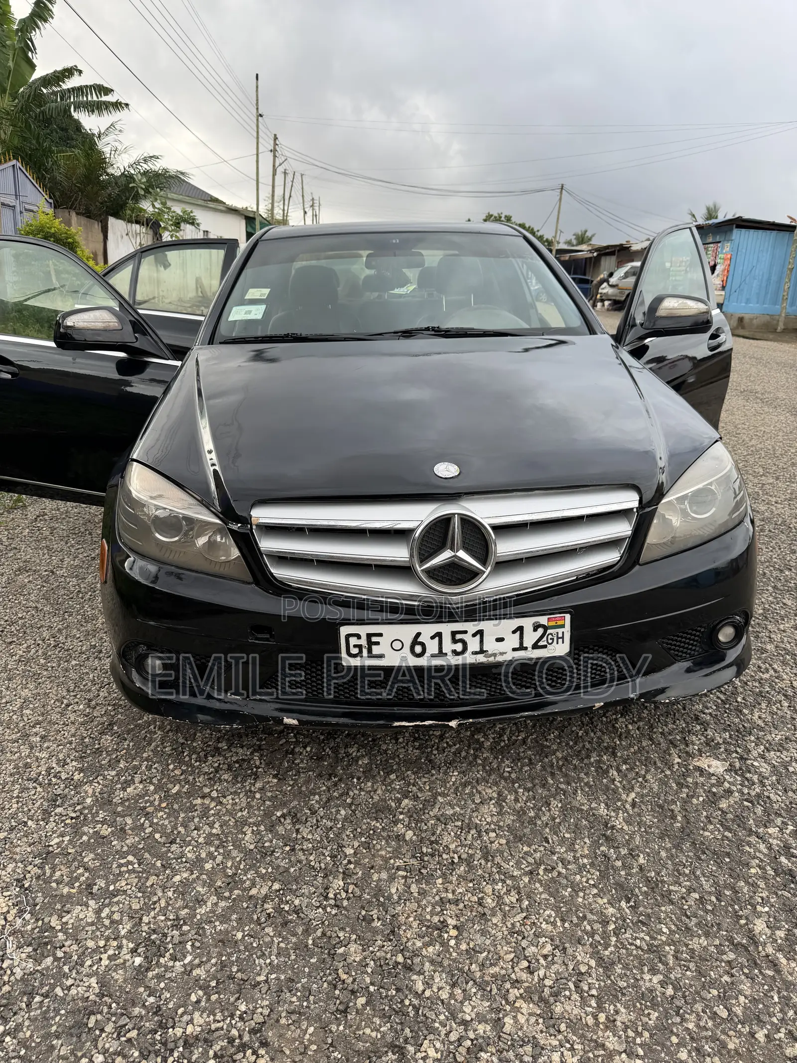 Mercedes-Benz C300 Sport 4Matic Sedan AWD (3.0L 6cyl 7A) 2010 Black