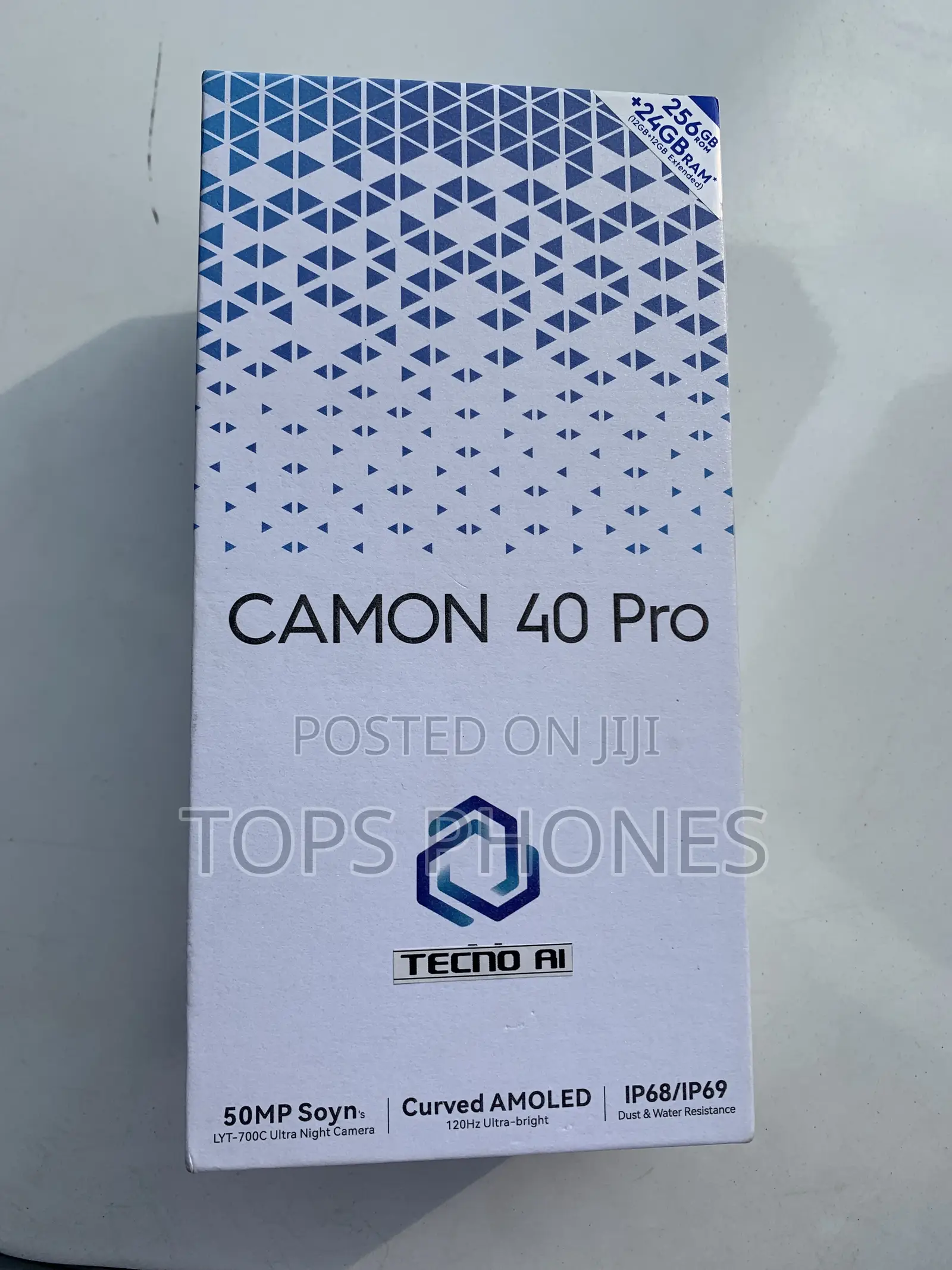 New Tecno Camon 40 Pro 5G 256 GB Black
