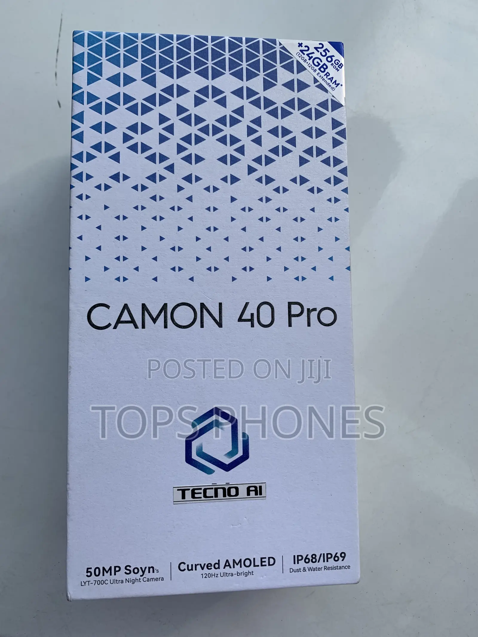 New Tecno Camon 40 Pro 5G 256 GB Black