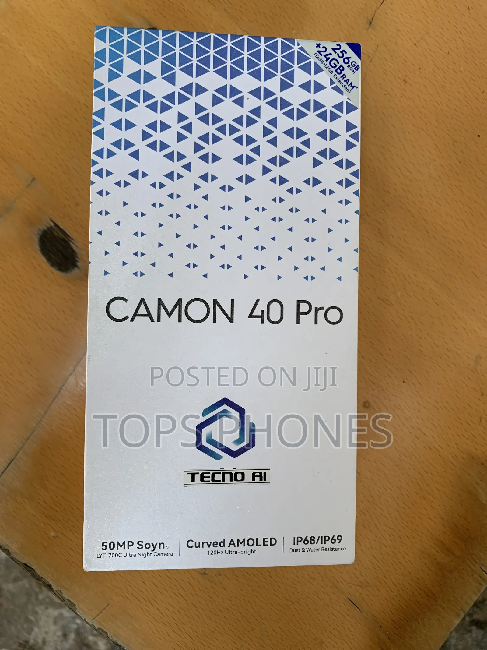 New Tecno Camon 40 Pro 5G 256 GB Gray