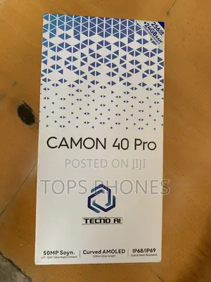New Tecno Camon 40 Pro 5G 256 GB Gray