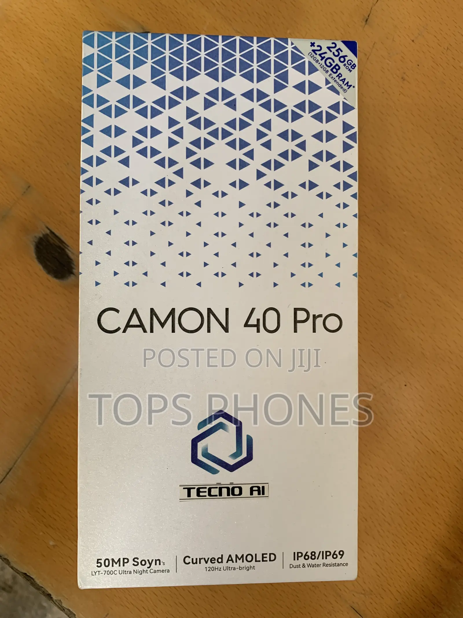 New Tecno Camon 40 Pro 5G 256 GB Gray