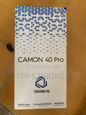 New Tecno Camon 40 Pro 5G 256 GB Gray