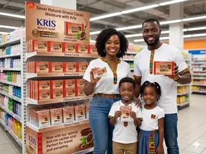 Kris Beauty Soap 250 G Ghana Cocoa Free Lotion Sachet