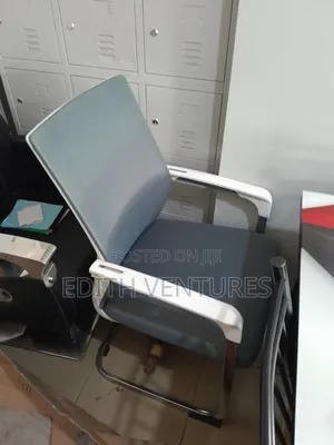 White Visitor's Chair