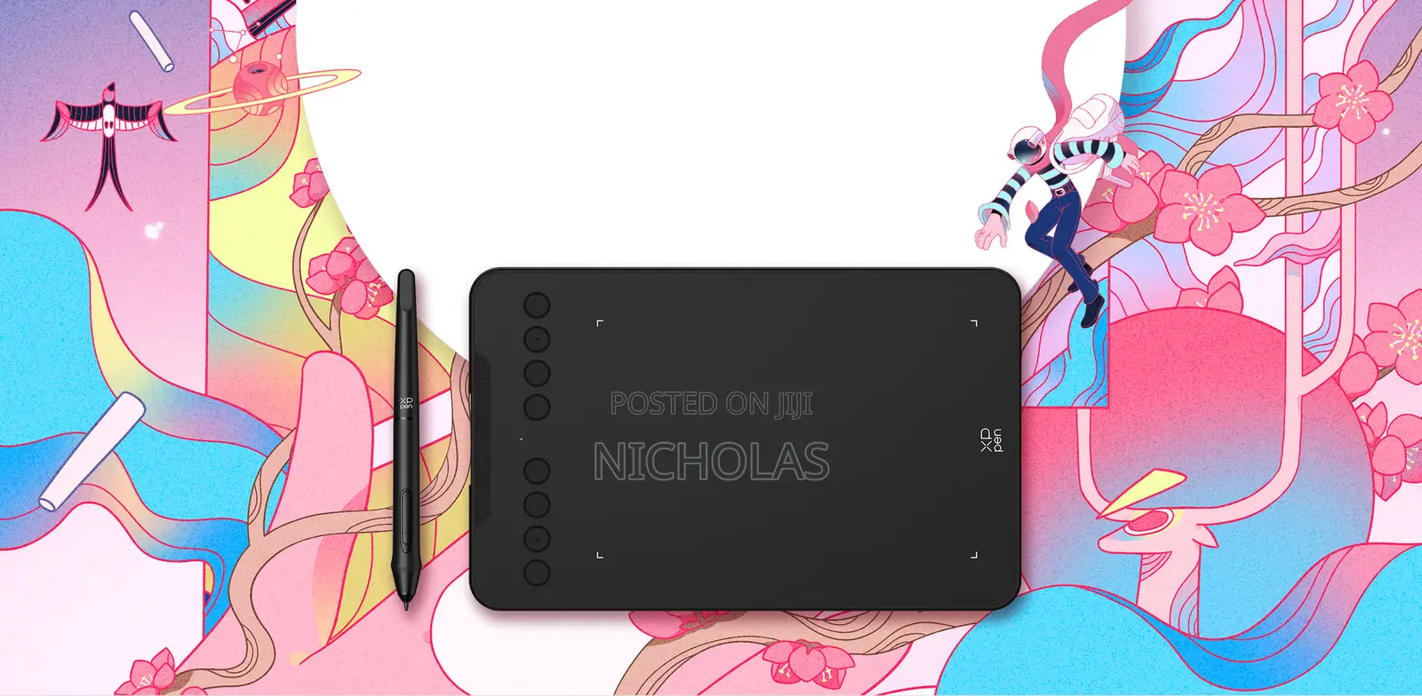 Xp-Pen Deco Mini7 Graphics Tablet - Drawing, Teaching Photo Editing