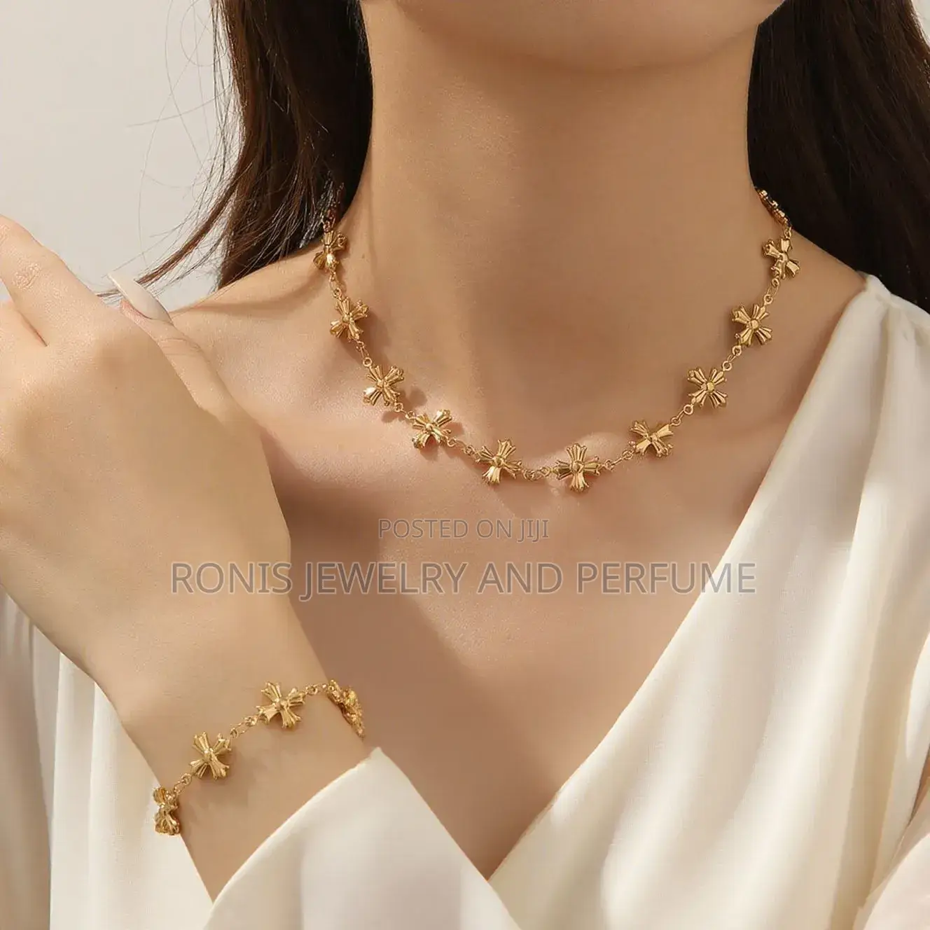Cross Jewelry Set