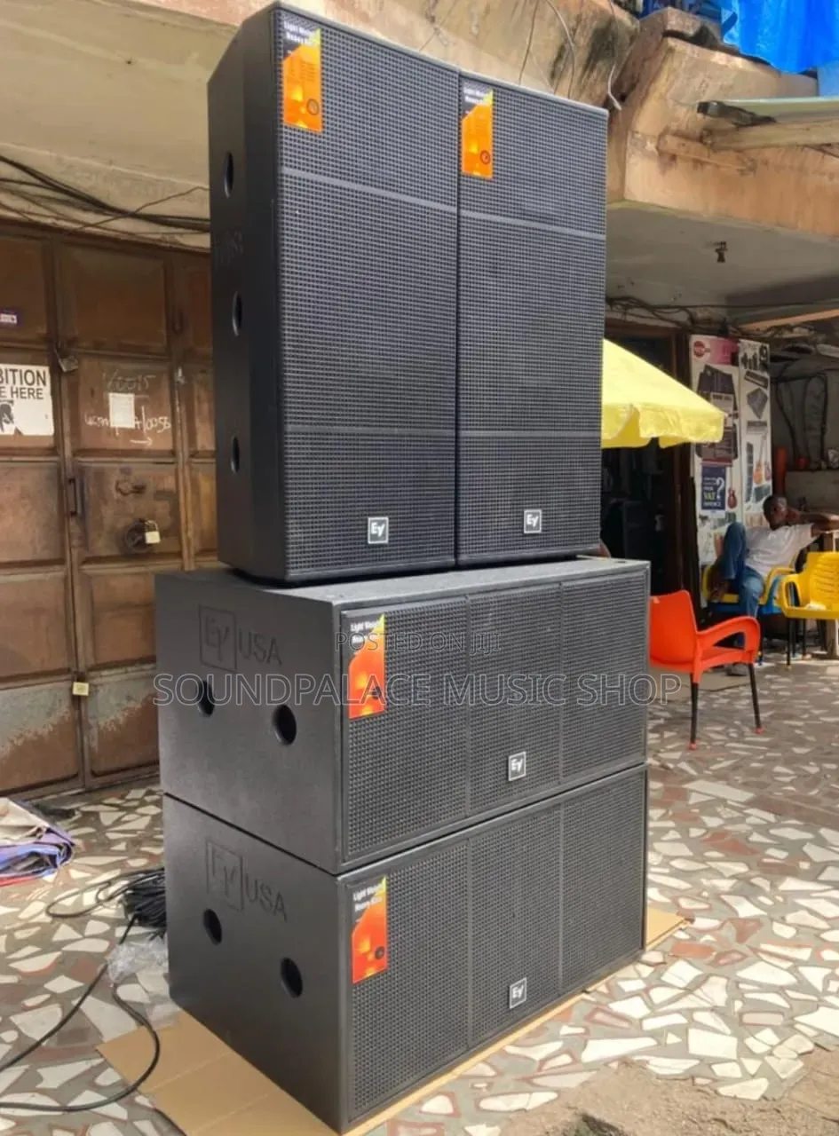 Electro-Voice(Ev) Full-Range and Double Bass Speakers