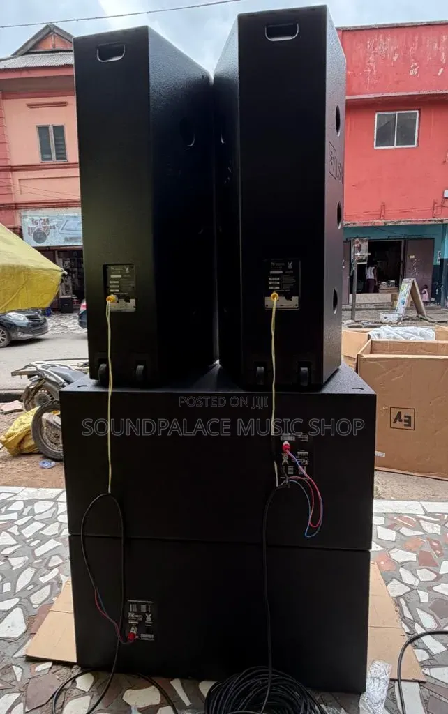 Electro-Voice(Ev) Full-Range and Double Bass Speakers